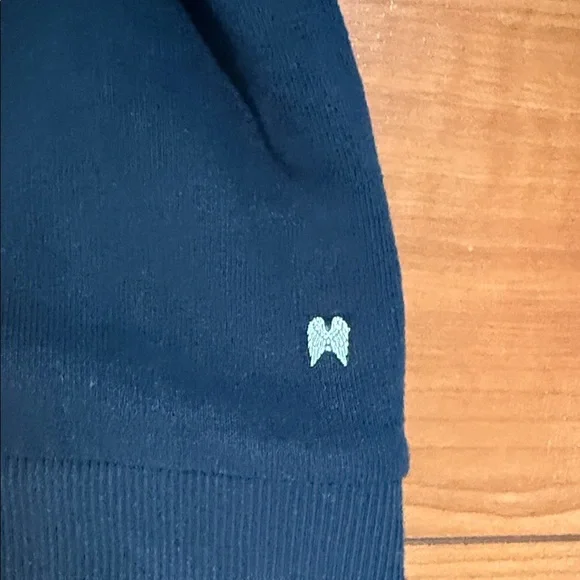 Victoria Secret Black Hooded Zip-Up Jacket with Belt - Picture 3 of 7